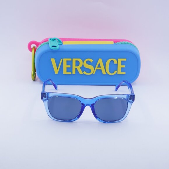 Versace Kids VK4006U 5532/80 Rectangle Sunglasses - Royal Blue/Dark Blue - Picture 2 of 10